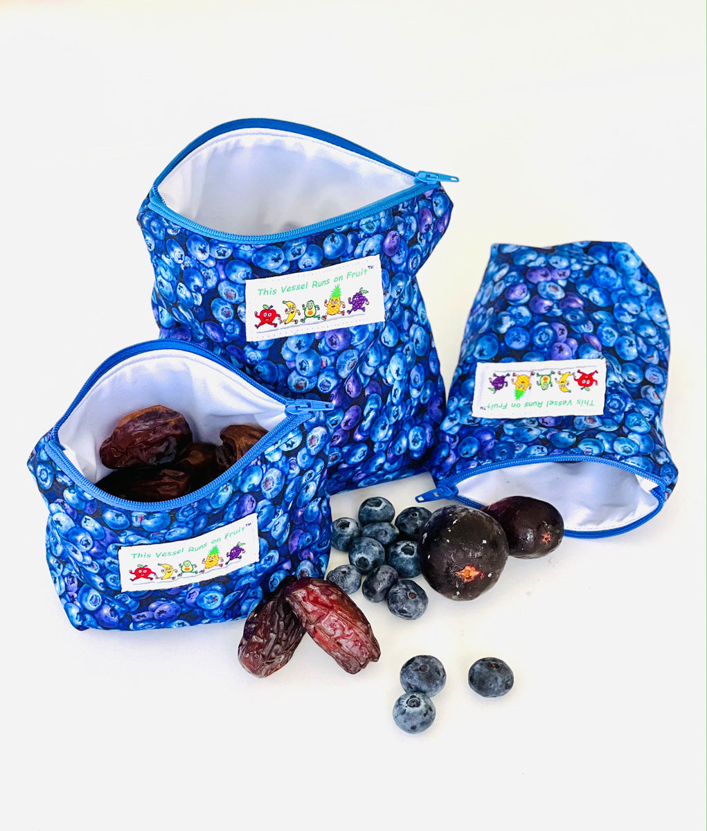 Reusable Washable Snack & Accessory Bags