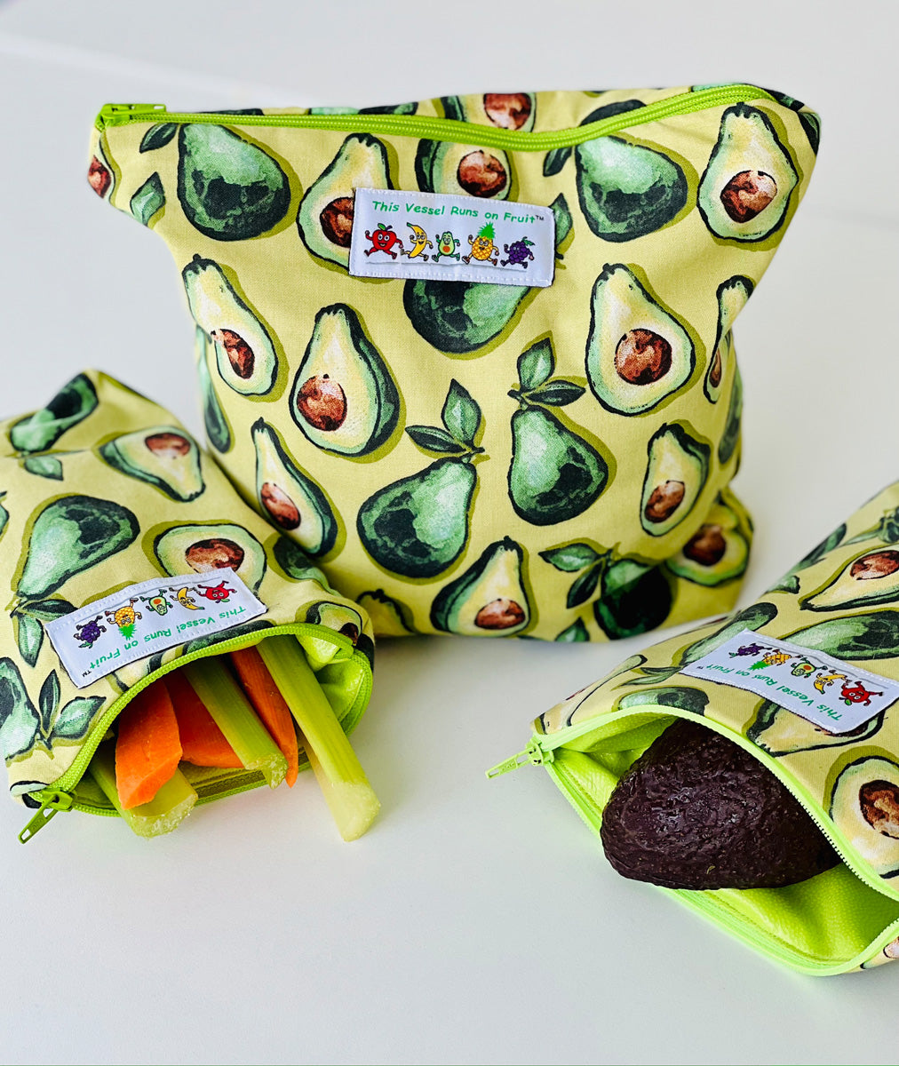 Reusable Washable Snack & Accessory Bags