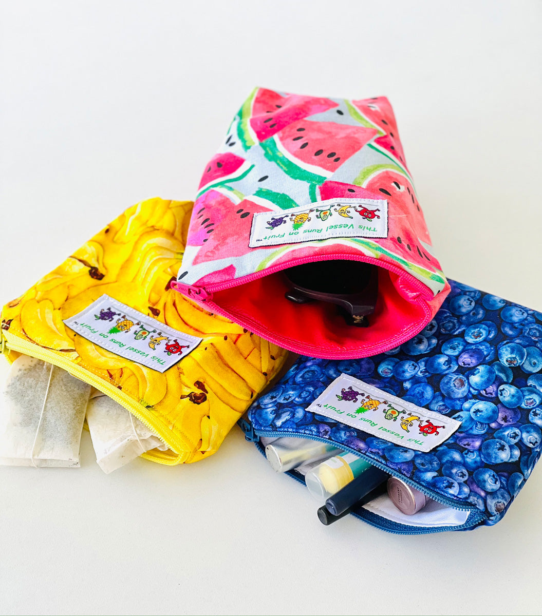 Reusable Washable Snack & Accessory Bags